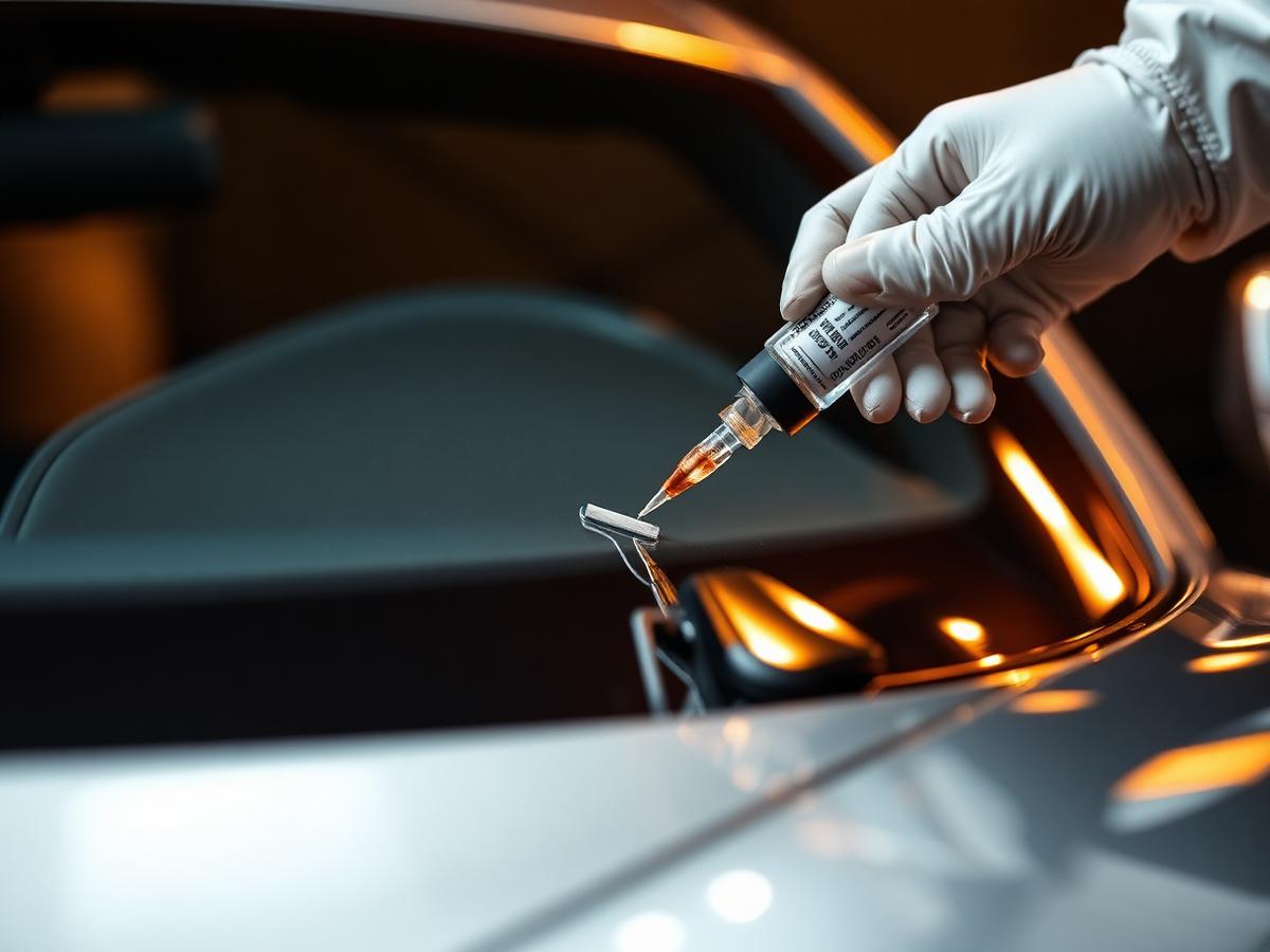 McLaren · Chip Repair, Resin Injection